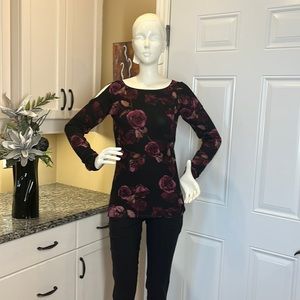 Le Chateau cold shoulder sweater